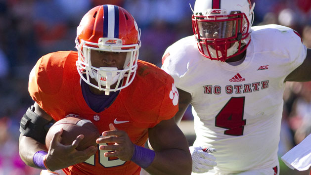 NCAA Football: North Carolina State at Clemson