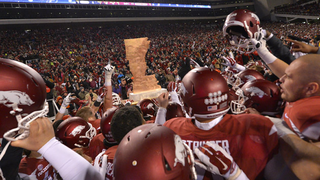 NCAA Football: Louisiana State at Arkansas