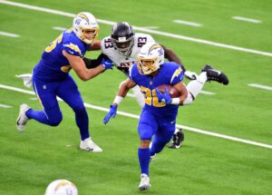 Chargers’ Ekeler (hamstring) misses second practice