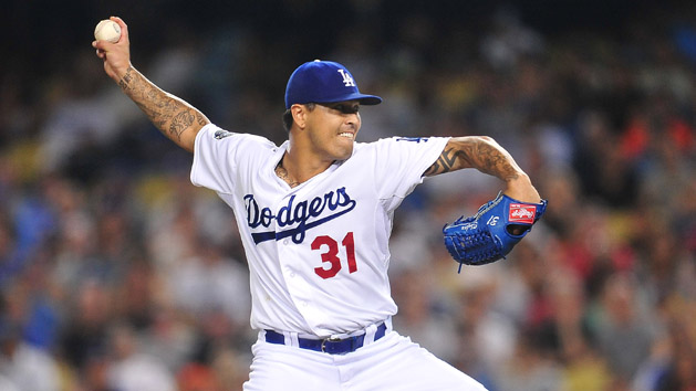 MLB: San Francisco Giants at Los Angeles Dodgers