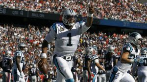 Newton passes for 2 TDs in Panthers’ 23-3 win