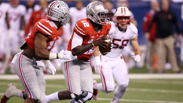 Cardale Jones (12) (Brian Spurlock-USA TODAY Sports)