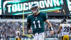 Eagles rookie QB Wentz taking league by storm