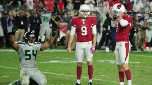 Missed FGs leave Cardinals, Seahawks with tie