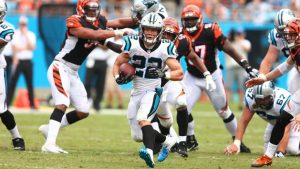 McCaffrey’s career day leads Panthers over Bengals