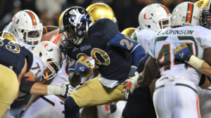 Irish rally back to defeat BYU 17-14