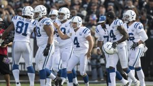 Colts hope Vinatieri settles as Falcons visit