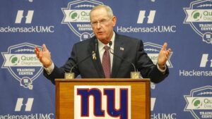 Coughlin stoic in goodbye to Giants