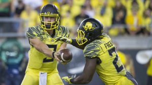 Prukop, Freeman pace No. 24 Oregon’s 44-26 win