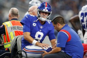 Giants QB Daniel Jones in concussion protocol