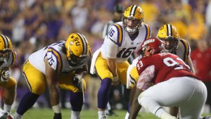 LSU going with Etling at QB