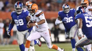 NFL Notes: Kizer to start next preseason game