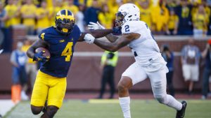 No. 4 Michigan faces test versus No.8 Wisconsin