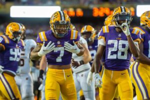 CB Derek Stingley Jr. (foot) out indefinitely for LSU