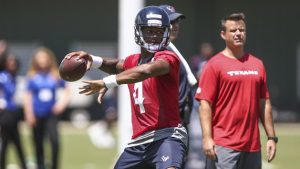Rookie QB Watson learning quickly for Texans