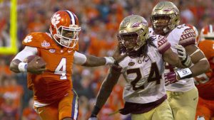 Clemson No. 1, Alabama No. 2 in CFP rankings