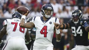 Texans aim to keep Watson upright vs. Chargers