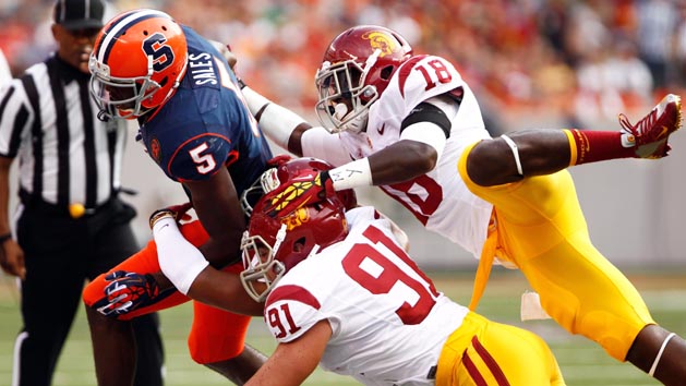 NCAA Football: USC vs Syracuse