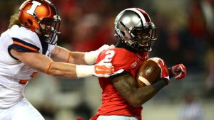 Broken foot sidelines Buckeyes H-back Wilson
