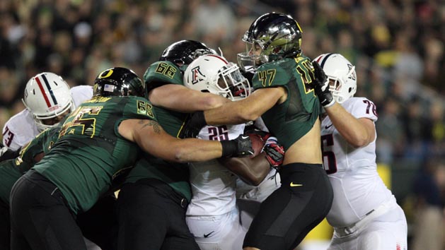 NCAA Football: Arizona at Oregon