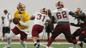Gruden: Haskins in mix for Redskins’ starting QB