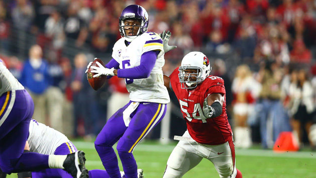 Dwight Freeney has always gotten after the passer. Photo Credit: Mark J. Rebilas-USA TODAY Sports