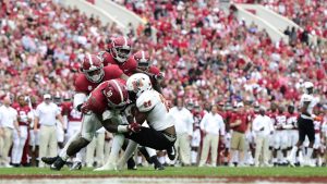 Alabama loses LB Moses to foot injury
