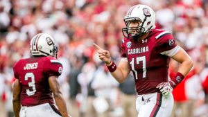 South Carolina upsets Georgia behind powerful offense