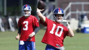 Eli out to prove Giants right for not drafting QB