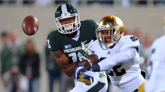 NCAA Football: Notre Dame at Michigan State
