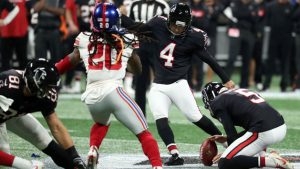 Falcons beat Giants behind 56-yard FG by Tavecchio