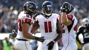 Falcons’ 3 tight-end formation works against Raiders