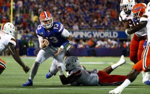 Gators Edge ‘Canes in Sloppy Opener