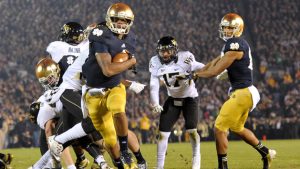 Irish leave Demon Deacons in their wake
