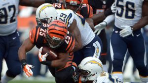 Bengals RB Bernard out Thursday
