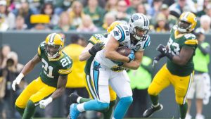 Panthers TE Olsen is getting better with age