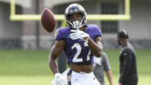 Ravens CB Marshall lost for season with knee injury