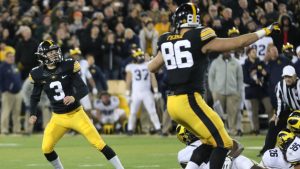 Iowa stuns Michigan with field goal as time expires