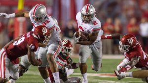 Freshman RB Dobbins impresses in Buckeyes’ debut