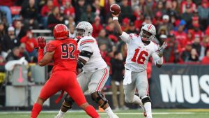 No. 2 Ohio State, former coach Wilson visit Indiana