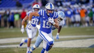 Duke WR Bobo fractures clavicle, out indefinitely