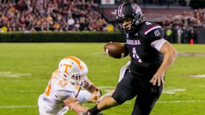 Bentley drives Gamecocks to upset of No. 18 Vols