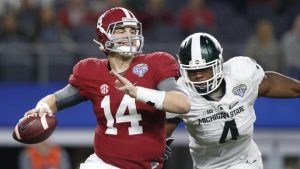 CFP notebook: Alabama QB Coker living his dream