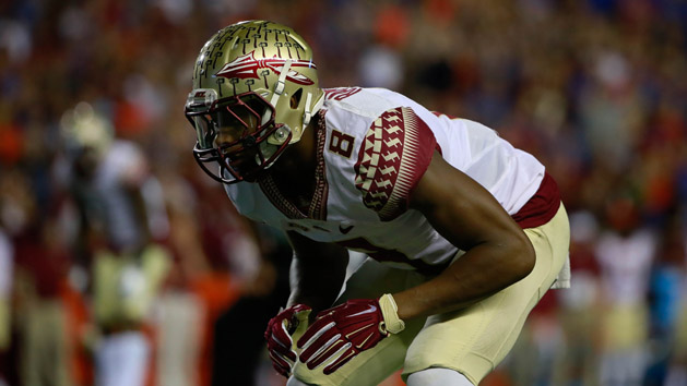 Jalen Ramsey (8) is headed to the NFL. Photo Credit: Kim Klement-USA TODAY Sports