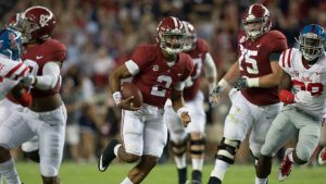 Hurts, No. 1 Alabama run roughshod over Ole Miss