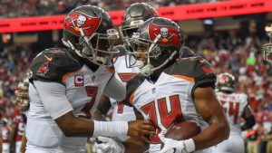Winston tosses 4 TDs as Bucs beat Falcons