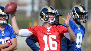 NFL Notebook: Fisher impressed with rookie Goff