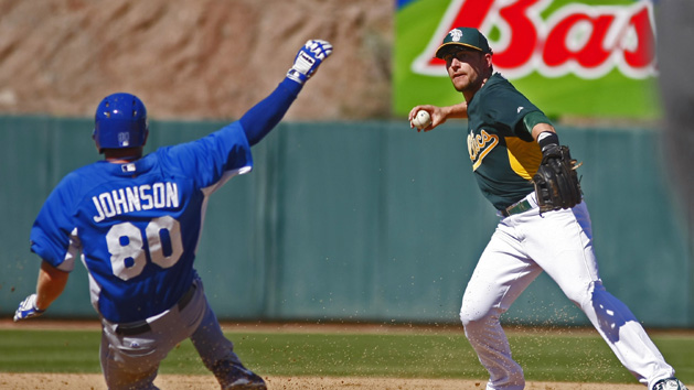 MLB: Spring Training-Kansas City Royals at Oakland Athletics