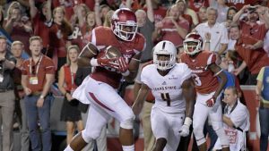 Arkansas welcomes No. 1 Alabama