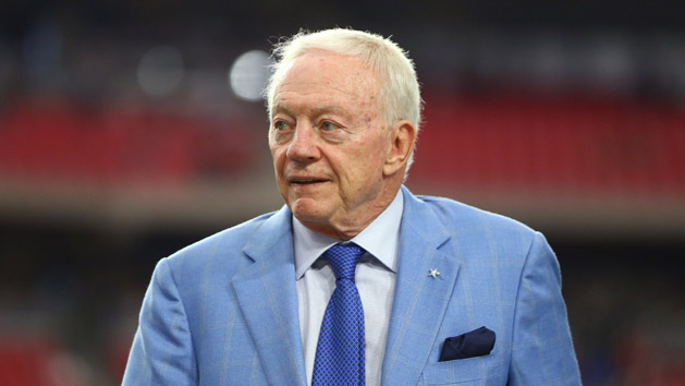 Dec 1, 2016; Minneapolis, MN, USA; Dallas Cowboys owner Jerry Jones prior to the game against the Minnesota Vikings at U.S. Bank Stadium. Photo Credit: Brace Hemmelgarn-USA TODAY Sports